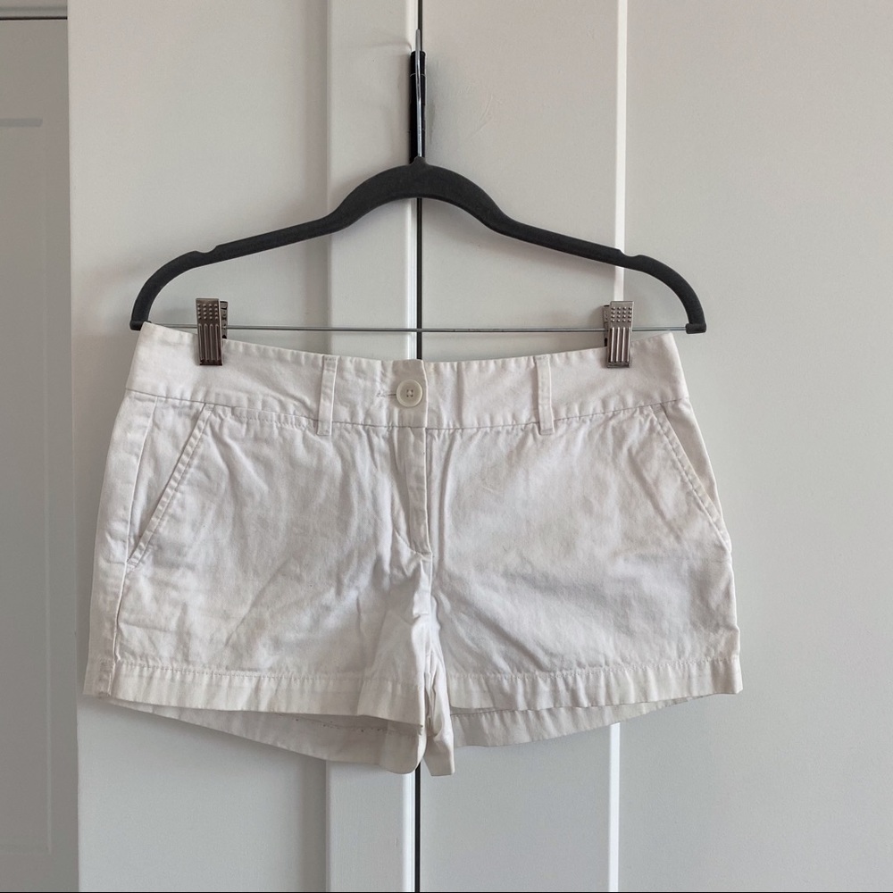 White Shorts